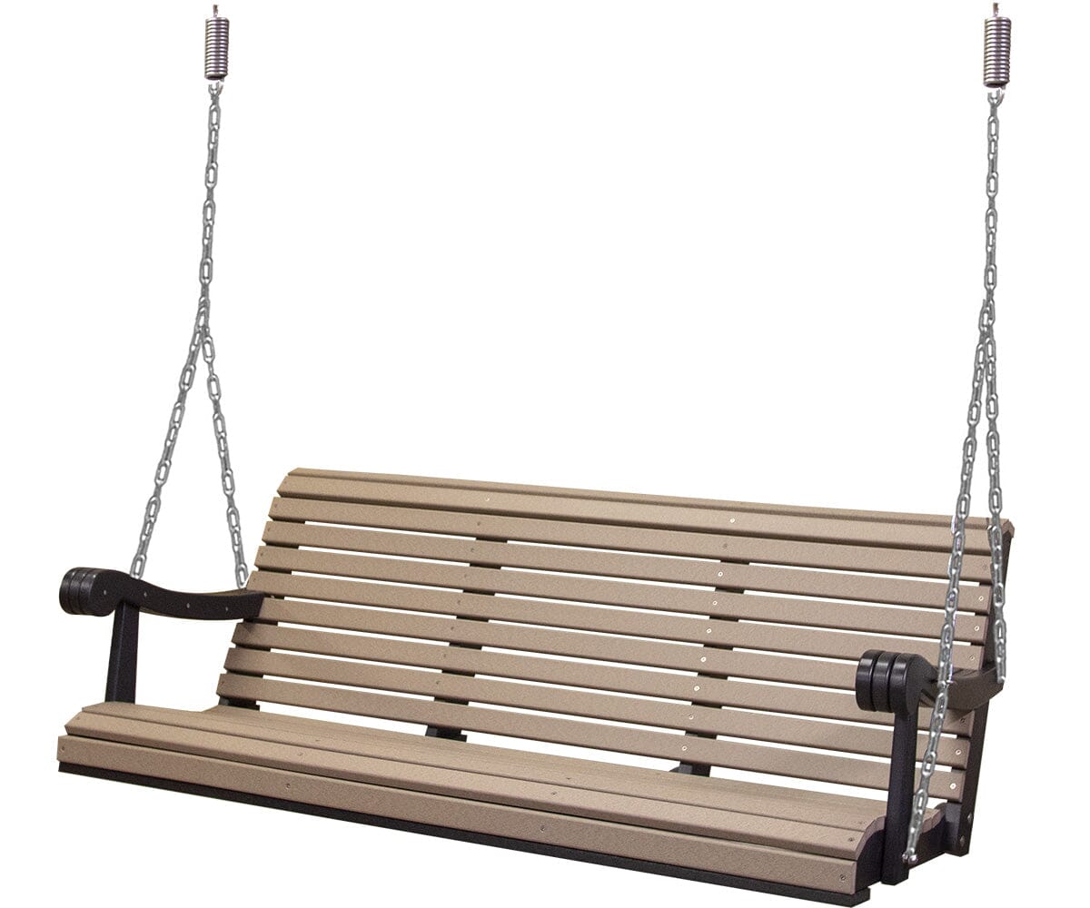 Hershyway 5 Foot Grandpa Swing in Poly