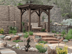 Mission-Style Deep Seating Cypress Porch Swing with Cushions
