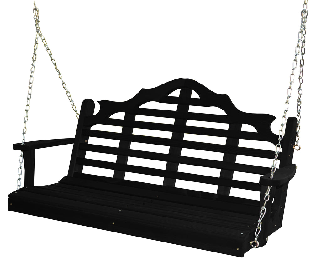 Marlboro Red Cedar Porch Swing
