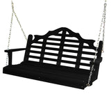 Marlboro Red Cedar Porch Swing