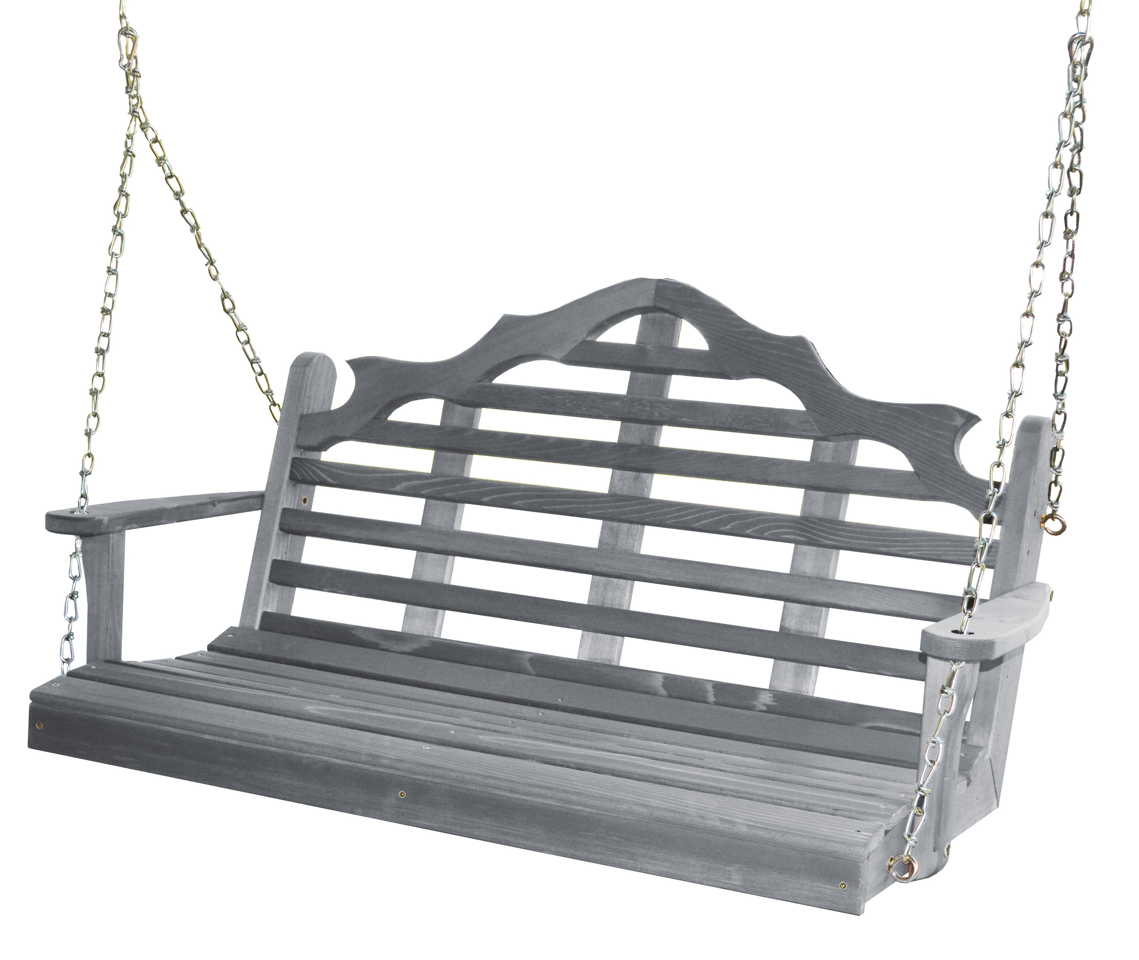 Marlboro Red Cedar Porch Swing