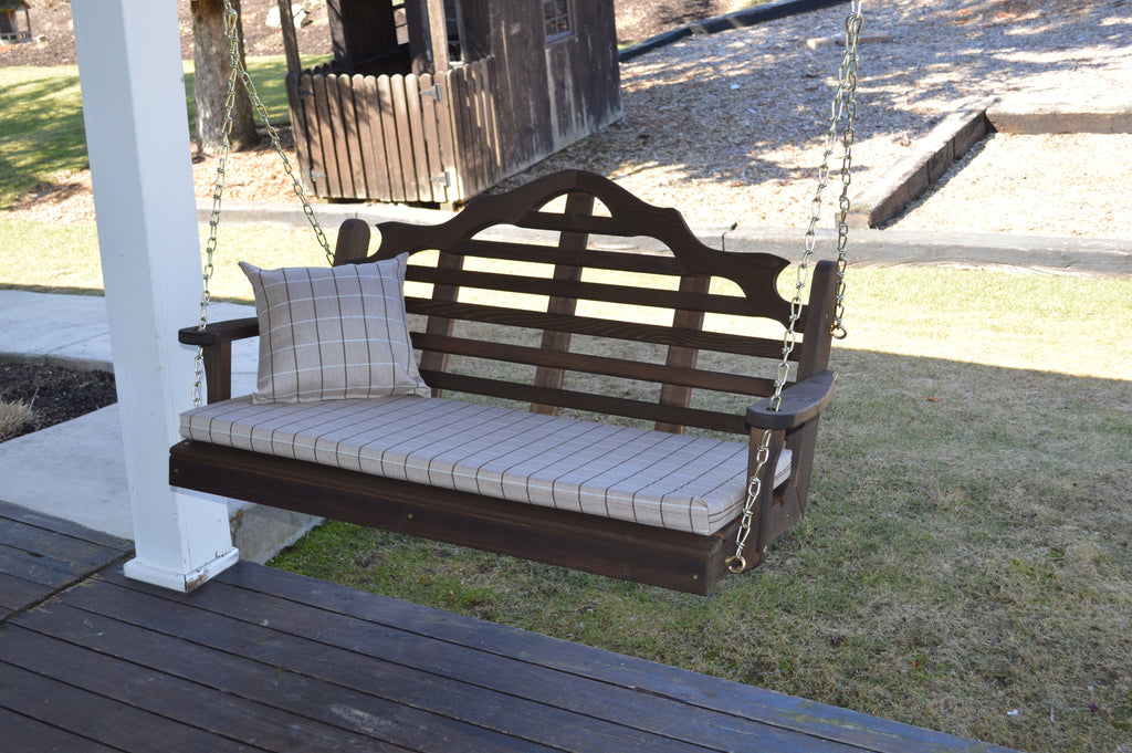 Marlboro Red Cedar Porch Swing