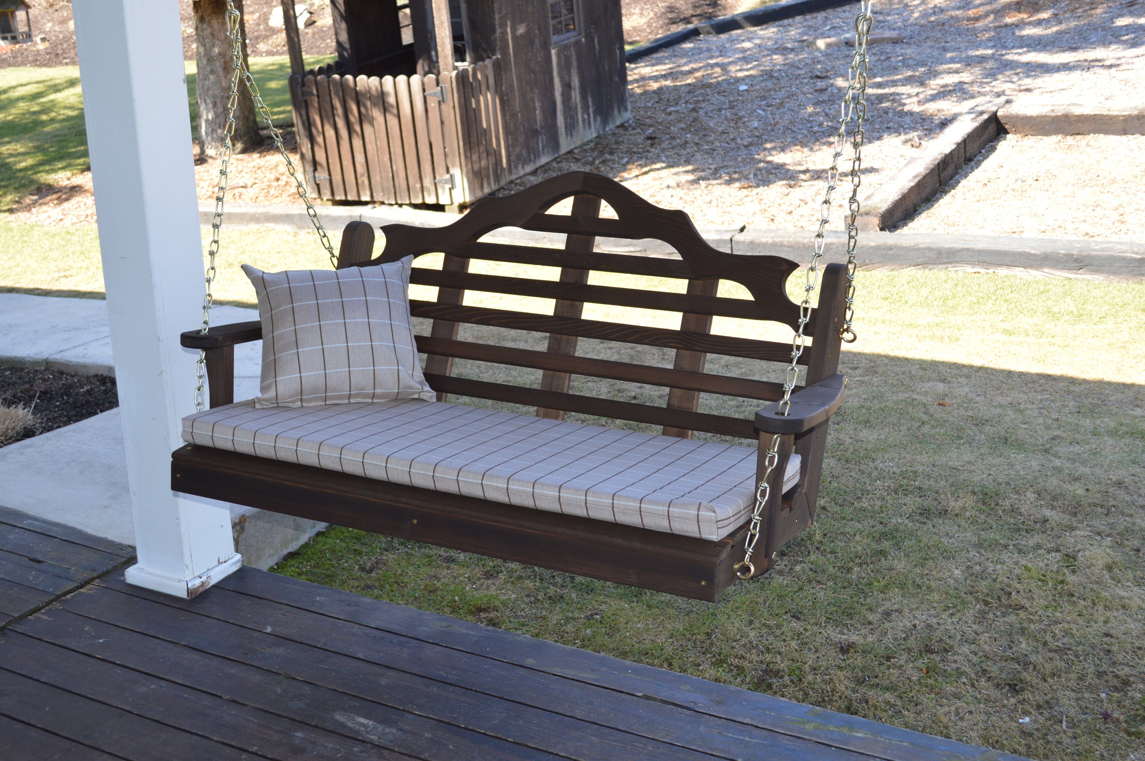 Marlboro Red Cedar Porch Swing