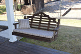 Marlboro Red Cedar Porch Swing by A&L Furniture