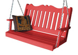 Royal English Garden Poly Swing by A&L Furniture