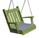 Traditional English Poly Chair Swing by A&L Furniture