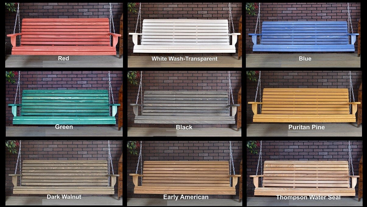 Cypress 2' Roll Back Glider