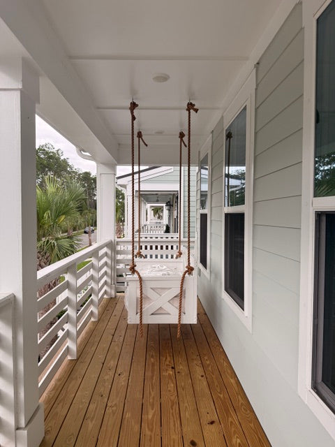 Modern Farmhouse Style Bed Swing |The Edisto Design