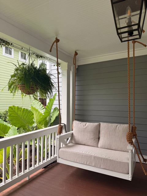 Modern Farmhouse Style Bed Swing |The Edisto Design