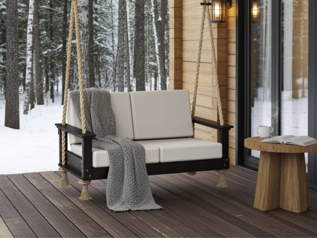 Deep Seating Poly Loveseat Swing | Lanai Design
