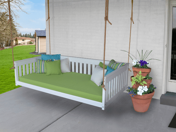 Lancaster Twin Size Swing Bed in Poly
