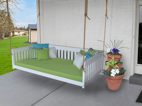 Lancaster Twin Size Swing Bed in Poly