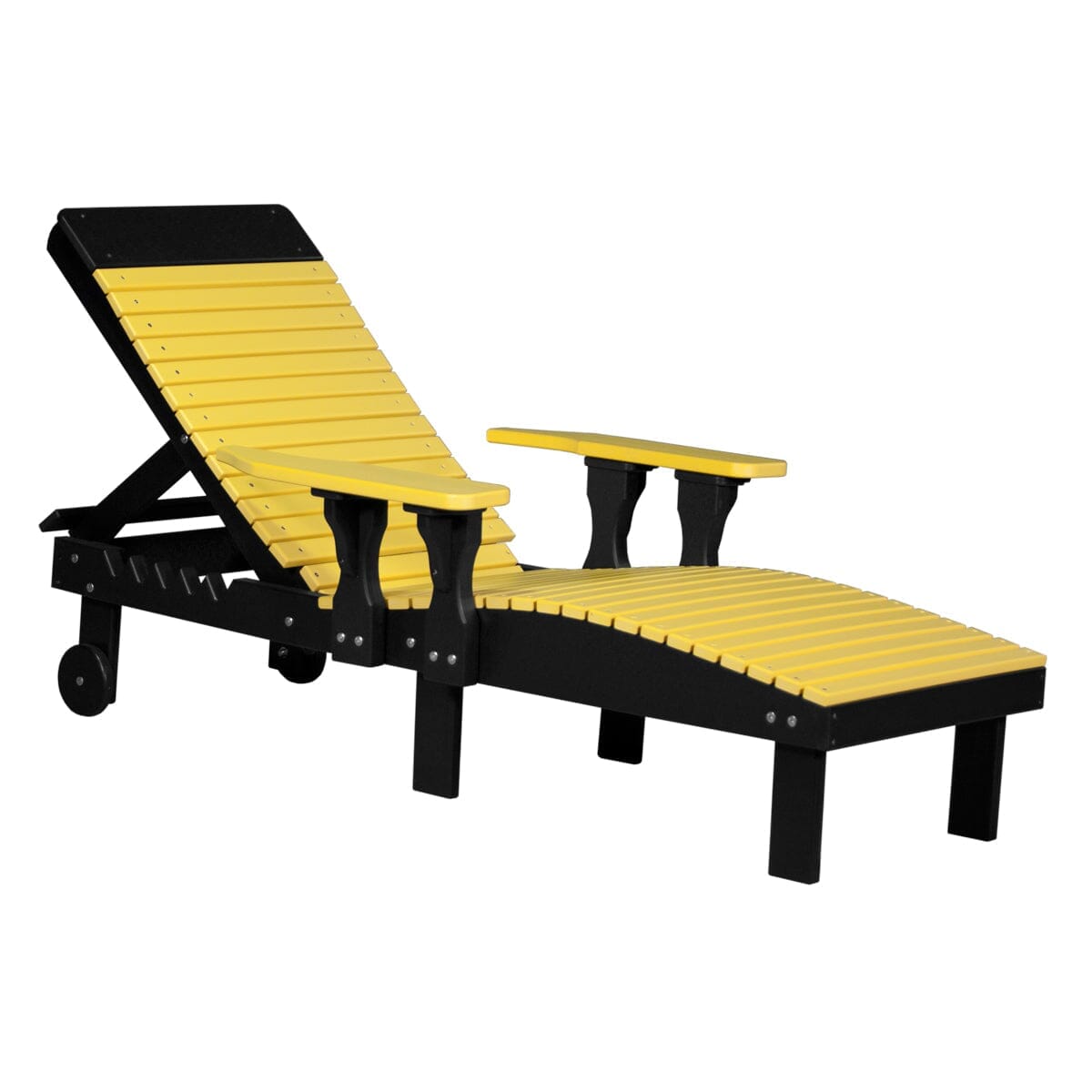 LuxCraft Poly Lumber Chaise Lounges– Multiple Color Options
