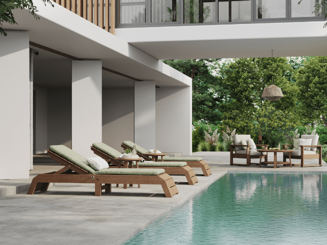 LuxCraft Urban Chaise Lounge