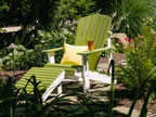 LuxCraft Poly Deluxe Adirondack Chair