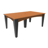 LuxCraft 7 Pc Island Dining Table & Chairs