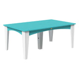 LuxCraft 7 Pc Island Dining Table & Chairs