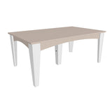 LuxCraft 7 Pc Island Dining Table & Chairs