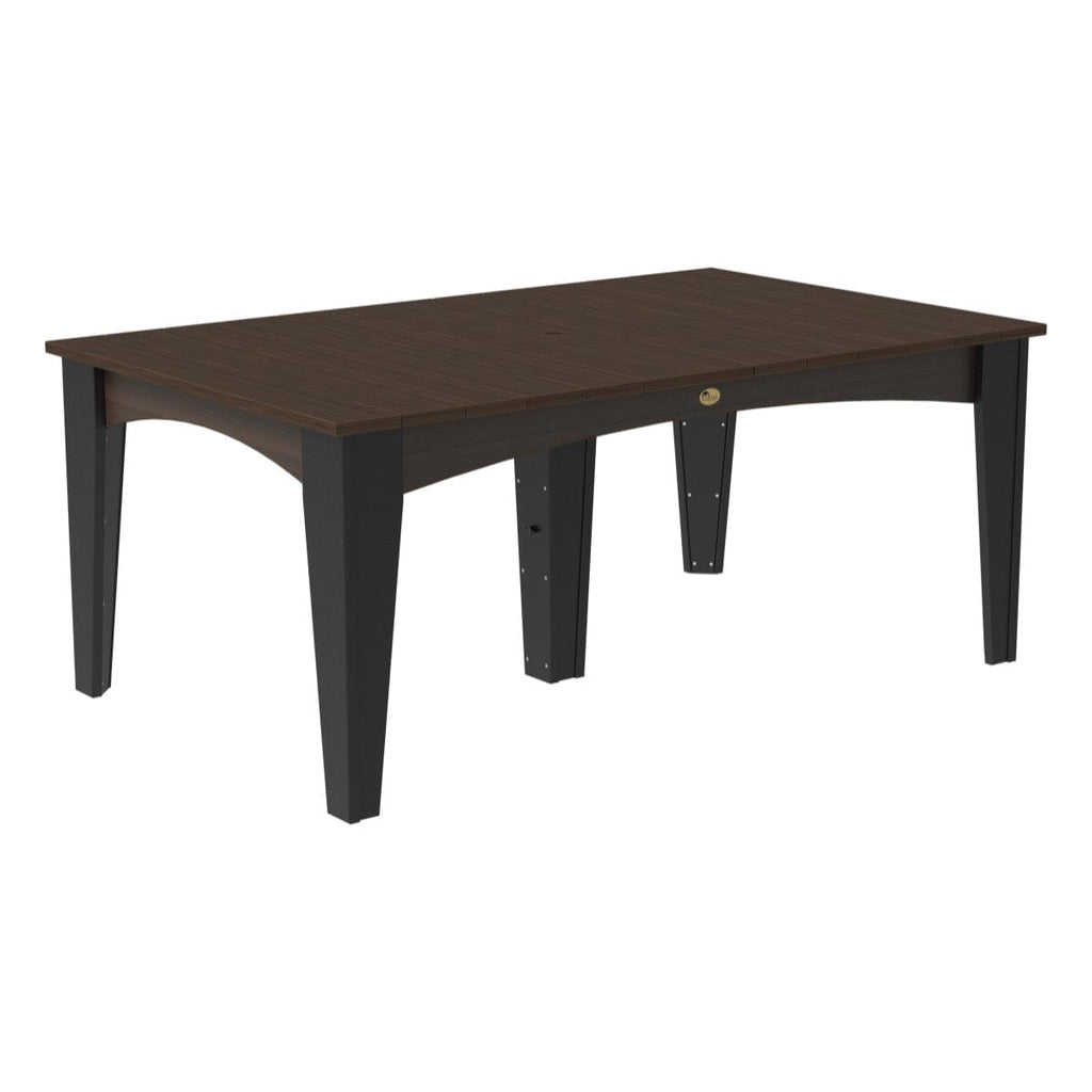 LuxCraft 7 Pc Island Dining Table & Chairs