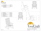 LuxCraft Poly Comfort Rocker