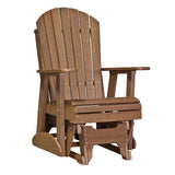 LuxCraft Poly 2' Adirondack Glider Chair