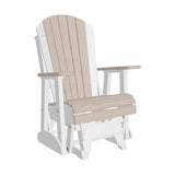 LuxCraft Poly 2' Adirondack Glider Chair