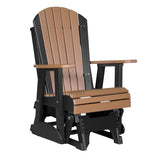 LuxCraft Poly 2' Adirondack Glider Chair