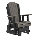 LuxCraft Poly 2' Adirondack Glider Chair