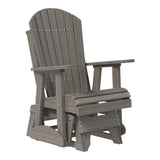 LuxCraft Poly 2' Adirondack Glider Chair