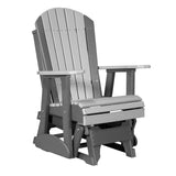 LuxCraft Poly 2' Adirondack Glider Chair