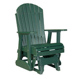 LuxCraft Poly 2' Adirondack Glider Chair