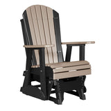 LuxCraft Poly 2' Adirondack Glider Chair