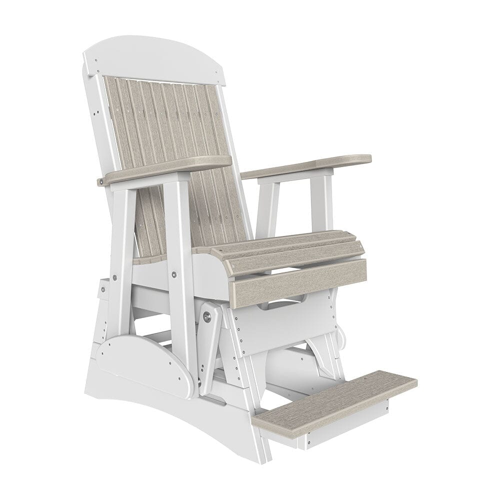 LuxCraft Poly 2' Classic Balcony Glider