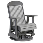 LuxCraft Poly 2' Classic Swivel Glider