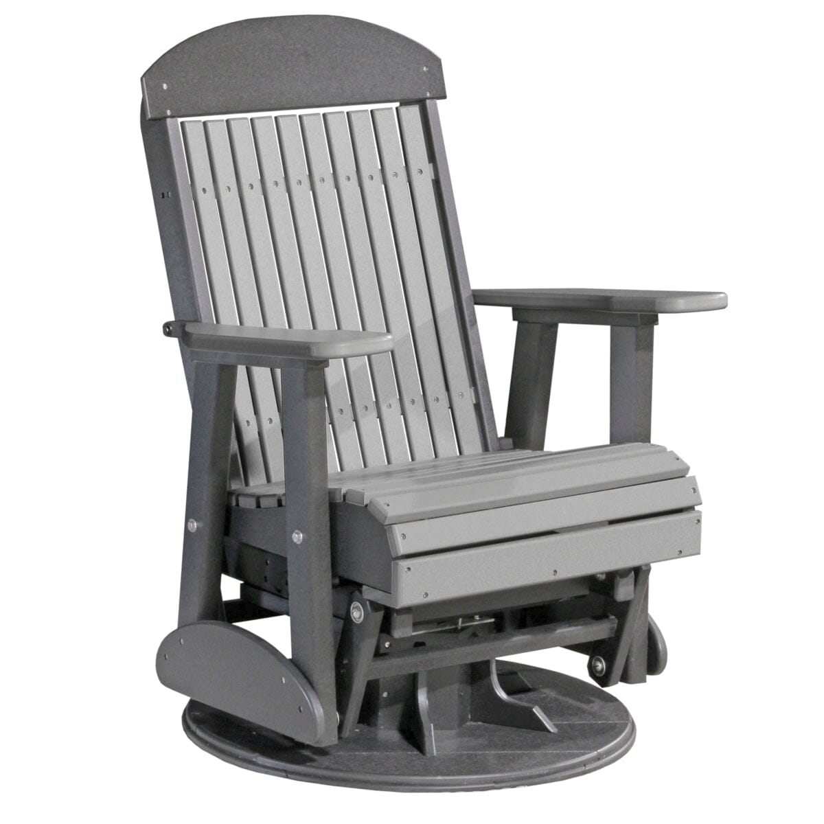 LuxCraft Poly 2' Classic Swivel Glider