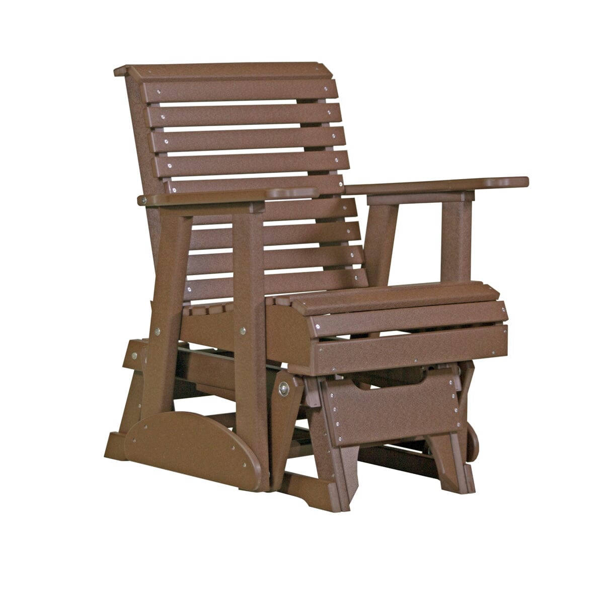 LuxCraft Poly 2' Plain Glider Chair