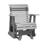LuxCraft Poly 2' Plain Glider Chair