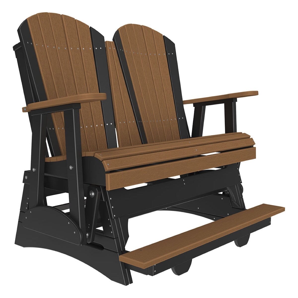 LuxCraft Poly 4' Adirondack Balcony Glider