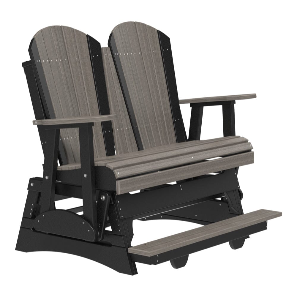 LuxCraft Poly 4' Adirondack Balcony Glider