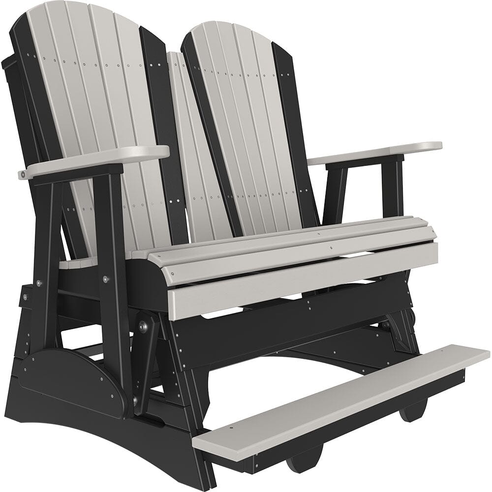 LuxCraft Poly 4' Adirondack Balcony Glider