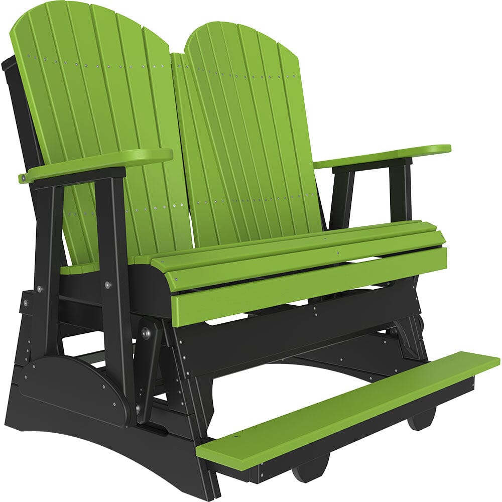LuxCraft Poly 4' Adirondack Balcony Glider