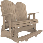 LuxCraft Poly 4' Adirondack Balcony Glider