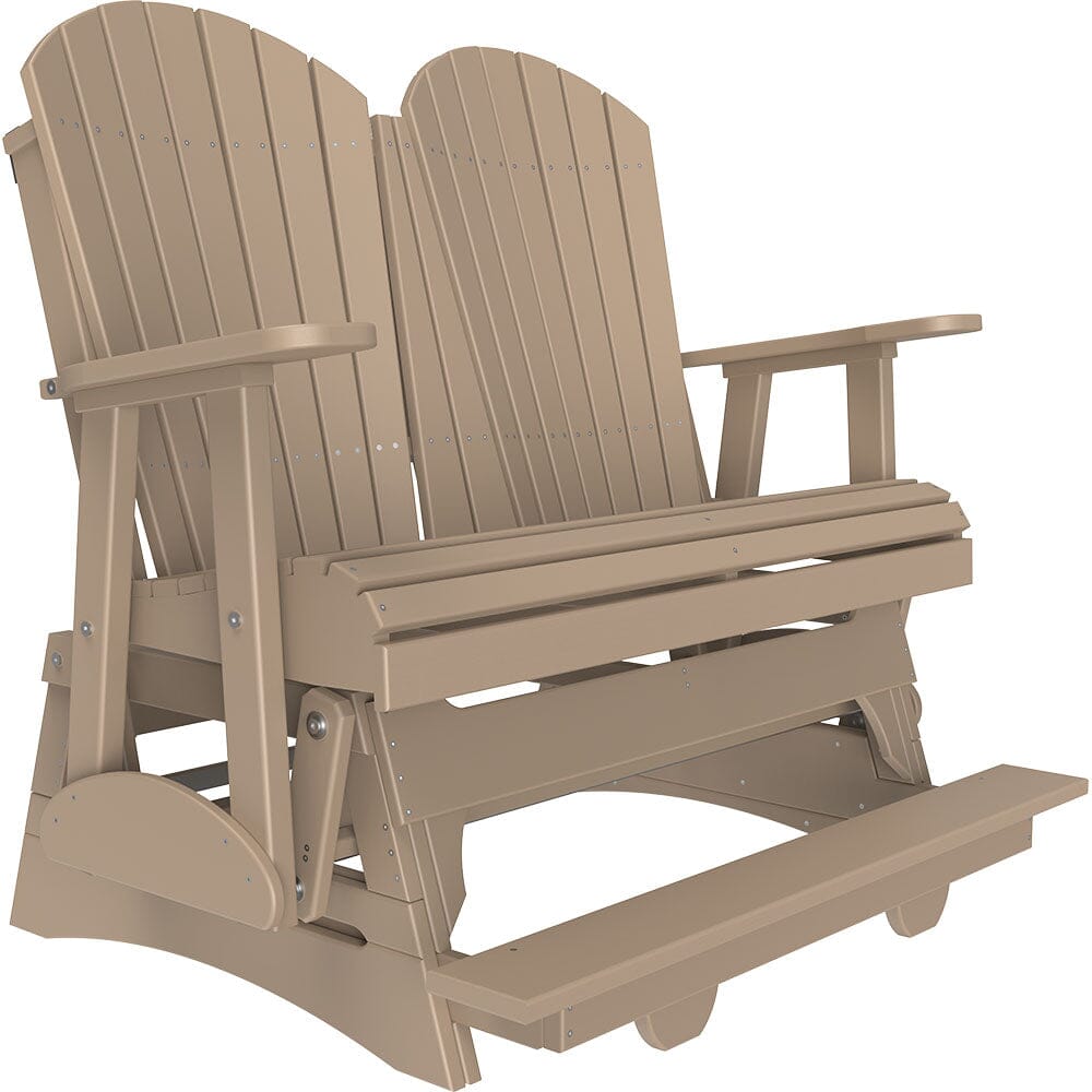 LuxCraft Poly 4' Adirondack Balcony Glider