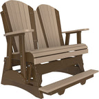 LuxCraft Poly 4' Adirondack Balcony Glider