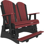 LuxCraft Poly 4' Adirondack Balcony Glider