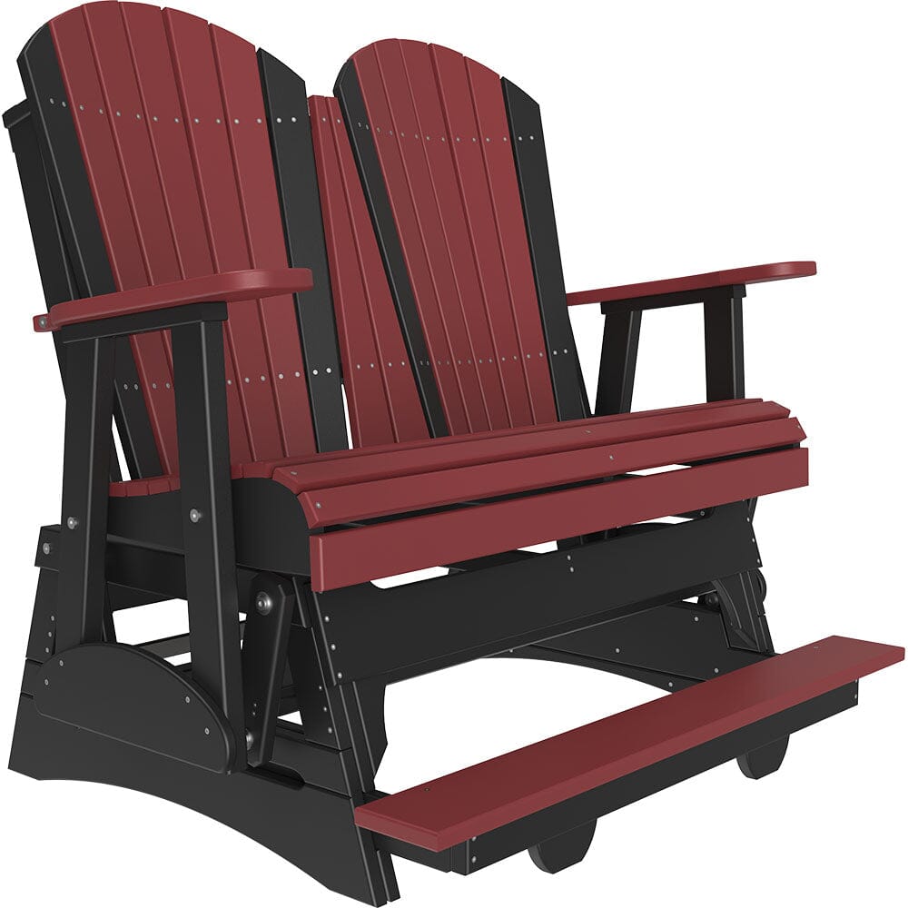 LuxCraft Poly 4' Adirondack Balcony Glider