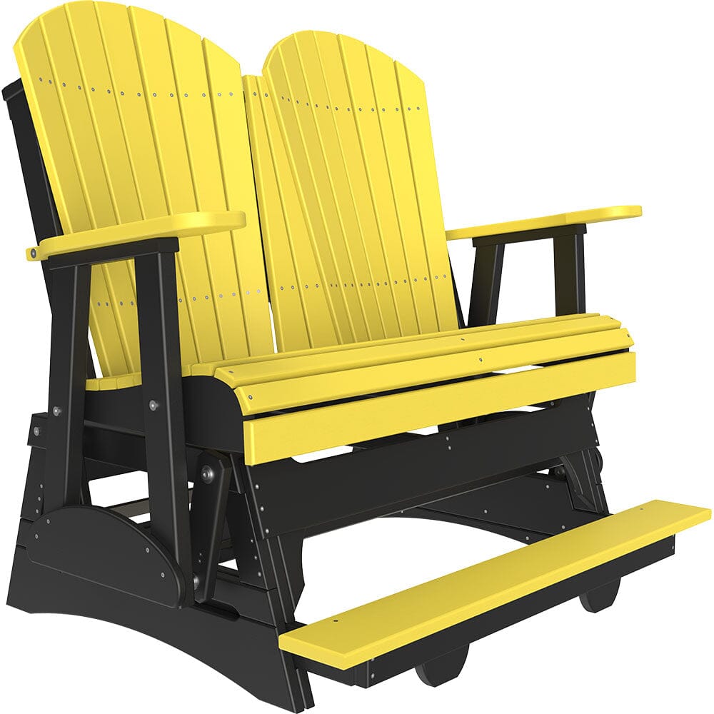 LuxCraft Poly 4' Adirondack Balcony Glider