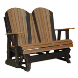 LuxCraft Poly 4' Adirondack Glider