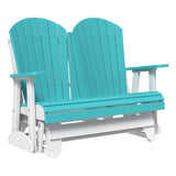 LuxCraft Poly 4' Adirondack Glider