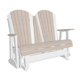 LuxCraft Poly 4' Adirondack Glider